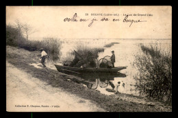 44 - BOUAYE - LE LAC DE GRAND LIEU - PECHE AVEC NASSES - Bouaye