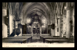 55 - DUN-SUR-MEUSE - INTERIEUR DE L'EGLISE - EDITEUR HYARDIN - Dun Sur Meuse