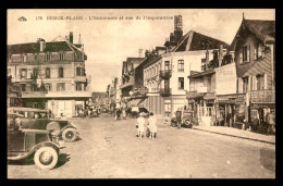 62 - BERCK-PLAGE - L'ENTONNOIR ET RUE DE L'IMPERATRICE - Berck