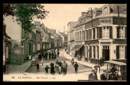 62 - LE PORTEL -  RUE CARNOT - PHARMACIE DEBAY - HOTEL DUVAL - Le Portel