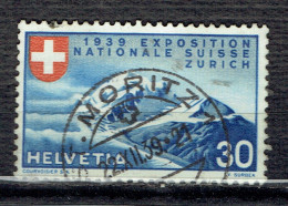 Exposition Nationale De Zurich : Pic Roseg Et Séracs Du Glacier De La Scherva (en Français) - Usati