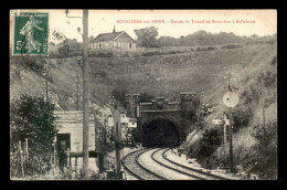 78 - BONNIERES-SUR-SEINE - ENTREE DU TUNNEL DE CHEMIN DE FER DE BONNIERES A ROLLEBOISE - Bonnieres Sur Seine