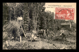 93 - VILLEMOMBLE - BUCHERONS AU TRAVAIL - Villemomble