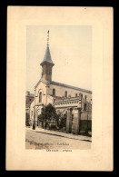 93 - LES LILAS - L'EGLISE - CARTE COLORISEE - Les Lilas