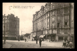 93 - PANTIN - PLACE DE L'EGLISE ET RUE VICTOR HUGO - Pantin