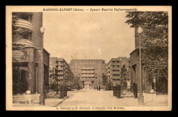 94 - MAISONS-ALFORT - SQUARE MAURICE DUFOURMANTELLE - ARCHITECTURE - Maisons Alfort