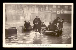 94 - MAISONS-ALFORT - INONDATIONS DE 1910 - TRANSPORT DES HABITANTS EN BARQUES - Maisons Alfort