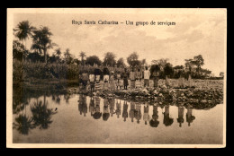 SAO TOME E PRINCIPE - ROCA SANTA CATHARINA - UM GRUPO DE SERVICAES - Santo Tomé Y Príncipe