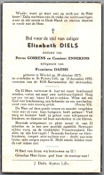 Bidprentje Wortel - Diels Elisabeth (1875-1955) - Devotion Images