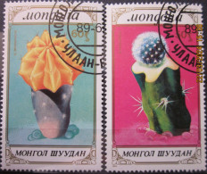 MONGOLIA ~ 1989 ~ S.G. NUMBERS 2025 - 2026, ~ CACTI. ~ VFU #03485 - Mongolei