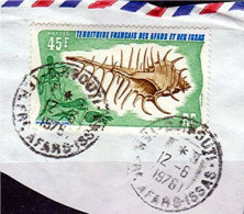 TIMBRE Y&T 414 - 1975 -TERRITOIRE FRANÇAIS DES AFARS ET DES ISSAS  (1252)_Ti171 - Used Stamps