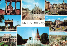 CPSM Milano-Multivues-Timbre      L2853 - Milano (Milan)