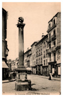 Epinal - La Fontaine Pinau Et La Rue Rualménil - Epinal