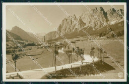 Belluno Cortina D'Ampezzo Pomagagnon Col Rosà Foto Zardini Cartolina RB6589 - Belluno