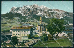 Belluno Cortina D'Ampezzo Monte Tofana Cartolina RB6544 - Belluno