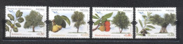 Portugal 2017-Euromed: Trees In The Mediterrnean Set (4v) - Unused Stamps