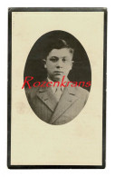 Roman De Witte Enfant Kind Child Boy Garcon Gent 1931 Foto Photo Doodsprentje Bidprentje Avis De Décès - Avvisi Di Necrologio