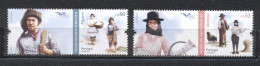 Portugal 2019-Euromed: Traditional Costumes Set (2v) - Unused Stamps