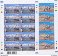 2004 EUROPA CEPT Malta Minifogli  "Le Vacanze"  MNH** - Autres & Non Classés