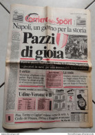 Bo Giornale Corriere Dello Sport 30-04-1990 2 Scudetto Napoli Maradona - Magazines & Catalogs