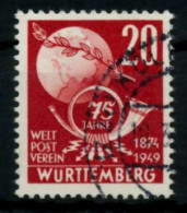 FRANZ. ZONE WTTBG Nr 51 Gestempelt X709EAA - Württemberg
