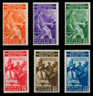 VATIKAN Nr 45-50 Postfrisch Ungebraucht X7C48F6 - Unused Stamps