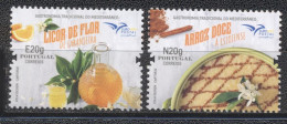 Portugal 2020-Euromed: Gastronomy In The Mediterranean Set (2v) - Unused Stamps