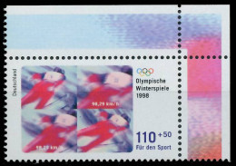 BRD BUND 1998 Nr 1969 Postfrisch ECKE-ORE X34ACC2 - Unused Stamps