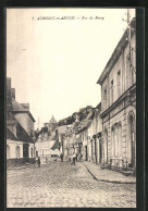 CPA Aubigny-en-Artois, Rue Du Bourg  - Aubigny En Artois