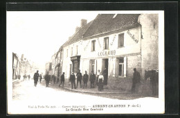 CPA Aubigny-en-Artois, La Grande Rue Centrale  - Aubigny En Artois
