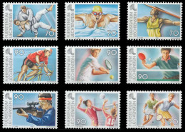 LIECHTENSTEIN 1999 Nr 1203-1211 Postfrisch ECKE-ORE SEE1A06 - Unused Stamps