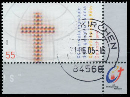 BRD BUND 2005 Nr 2469 Zentrisch Gestempelt ECKE-URE X397DBA - Used Stamps