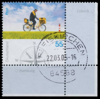 BRD BUND 2005 Nr 2447 Zentrisch Gestempelt ECKE-URE X397F12 - Used Stamps