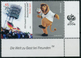 BRD BUND 2005 Nr 2439 Postfrisch ECKE-URE X397F32 - Unused Stamps