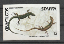 Staffa - Greek Algyroides, Dalmation Algyroides - MNH - Emissione Locali