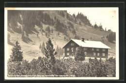 AK Oberstaufen /Allgäu, Jugenderholungsheim Hubertushaus Am Hochhädrich  - Oberstaufen