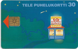 Finland - Sonera (Chip) - D Series - 10 Kioski Burger, Chip Thomson, 12.1997, 30U, 30.000ex, Mint - Finlande