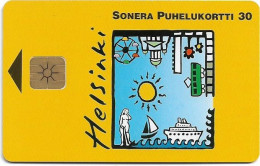 Finland - Sonera (Chip) - D Series - Helsinki Card, Chip GD04, 12.1998, 30U, 20.000ex, Mint - Finnland