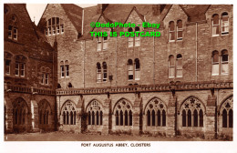 R398480 Fort Augustus Abbey Cloisters. RP. Post Card - World
