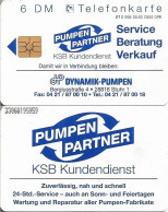 Germany - Pumpen Partner - (Overprint ''Dynamik-Pumpen'') - O 0966 - 05.1993, 6DM, Used - O-Series: Kundenserie Vom Sammlerservice Ausgeschlossen