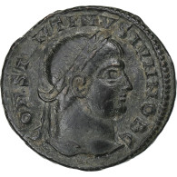 Constantin II, Follis, 328-329, Siscia, Bronze, TTB, RIC:216 - The Christian Empire (307 AD To 363 AD)