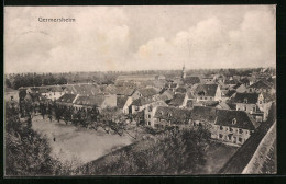 AK Germersheim, Blick über Die Dächer Der Ortschaft  - Germersheim