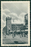 Ferrara Città Torre Della Vittoria Mercato Cartolina RB7495 - Ferrara