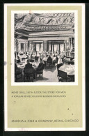 AK Chicago, IL, Marshall Field & Company, Men`s Grill, Sixth Floor  - Chicago