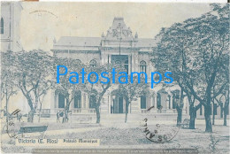 227235 ARGENTINA ENTRE RIOS VICTORIA PALACIO MUNICIPAL CIRCULATED TO BUENOS AIRES  POSTCARD - Argentinië