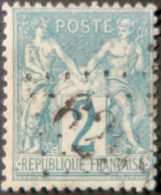 R1311/2968 - FRANCE - SAGE TYPE II N°74 >>>>> Cachet Du Jour De L'an :  GC 6298 - 1876-1898 Sage (Type II)