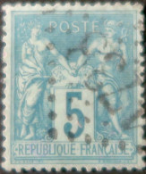 R1311/2970 - FRANCE - SAGE TYPE II N°75 LUXE / BON CENTRAGE >>>>> Cachet Du Jour De L'an :  GC 1738 - 1876-1898 Sage (Type II)