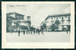 Foggia Città Piazza Cavour Cartolina RB7825 - Foggia