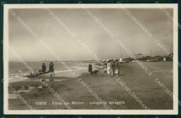 Lucca Forte Dei Marmi Lungo La Spiaggia Foto Cartolina RB7733 - Lucca