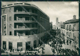 Lecce Città PIEGATA Foto FG Cartolina ZK0233 - Lecce